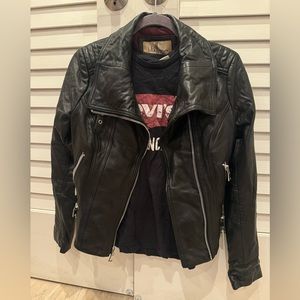 Wilson Leather jacket size  XS black